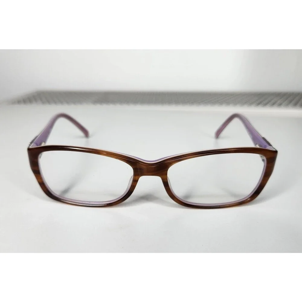 GUESS GU2274 AMB Women's Eyeglasses Frames 52-16-135 Amber / Lilac
